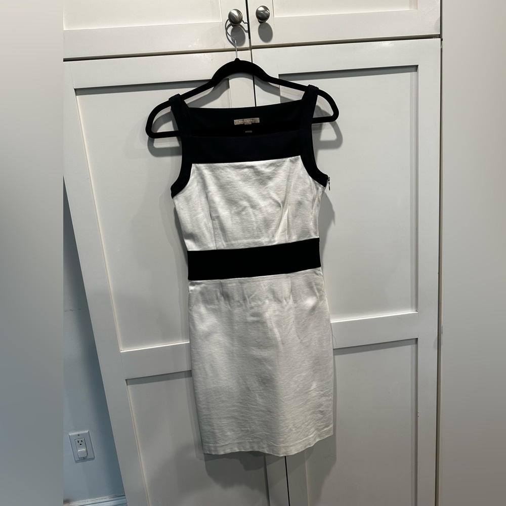 Banana Republic Blue and White Work/Party Dress